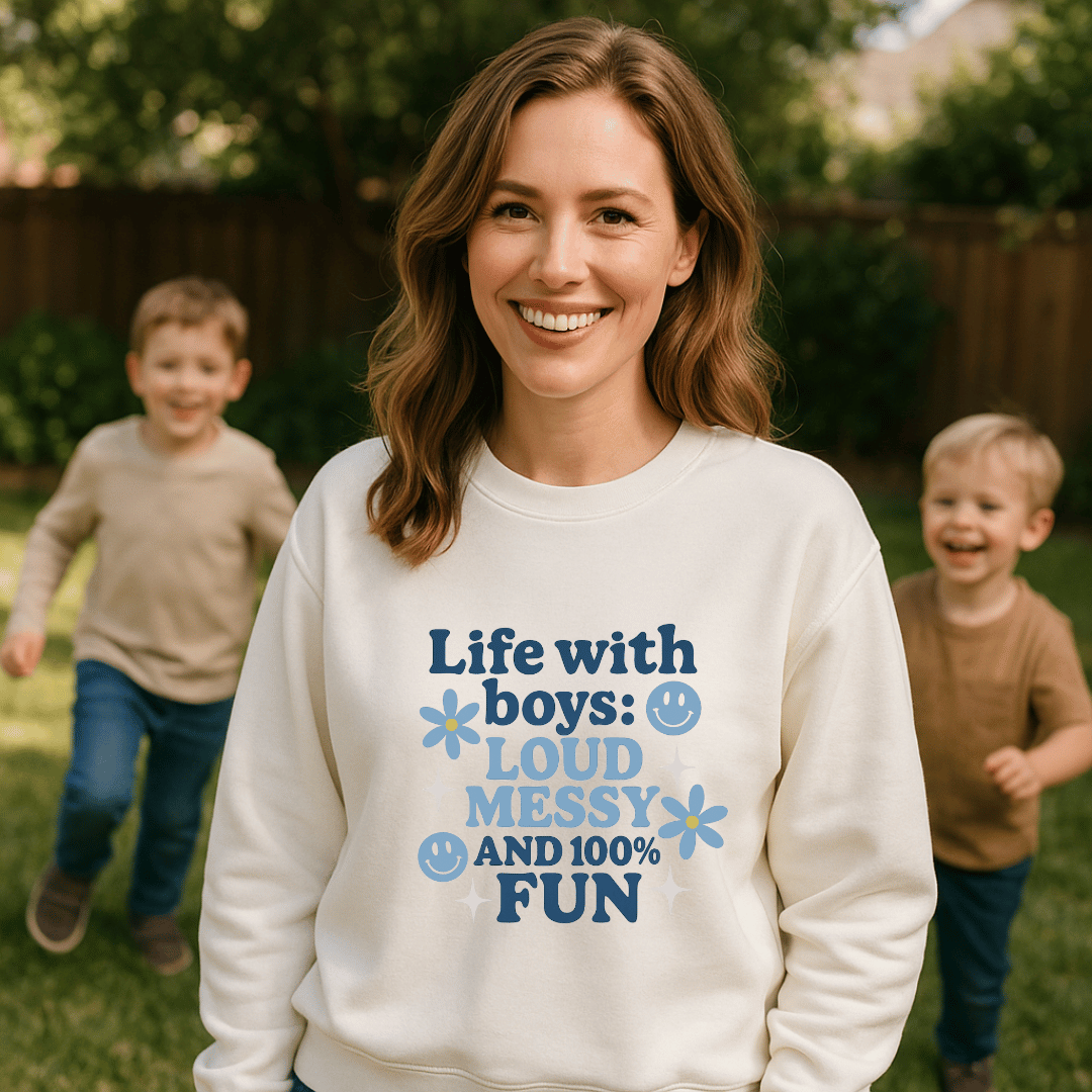 Sweatshirt Life With Boys