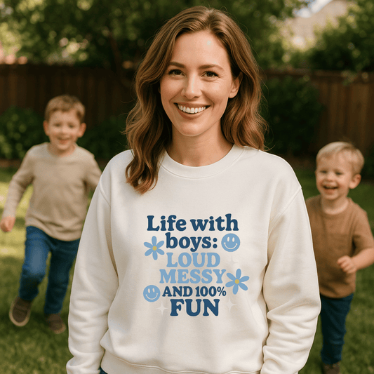 Sweatshirt Life With Boys